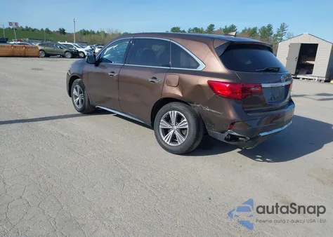 2019 Acura Mdx Standard from USA, damaged, VIN 5J8YD4H39KL000188